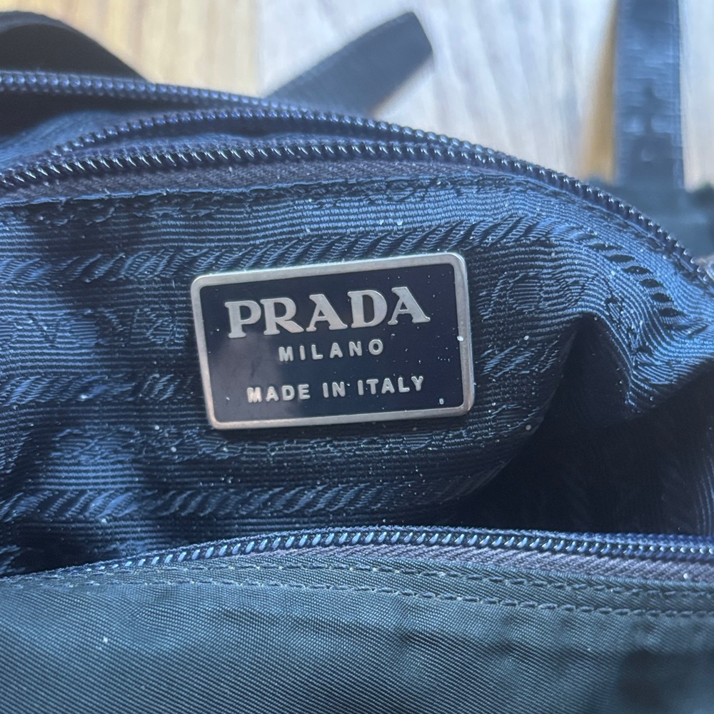 Prada Dark Green Nylon Messenger Bag - Picture 5 of 17